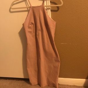 A’gaci tight fitting pink dress